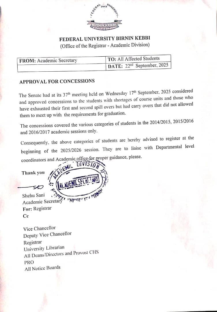 Federal University Birnin Kebbi tweet media