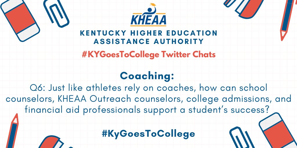 KHEAA's tweet photo. Last question of the night! Coaches are there to motivate and guide athletes toward success. How can professionals around you help you win? #KYGoesToCollege https://t.co/I7GmLs0GrD