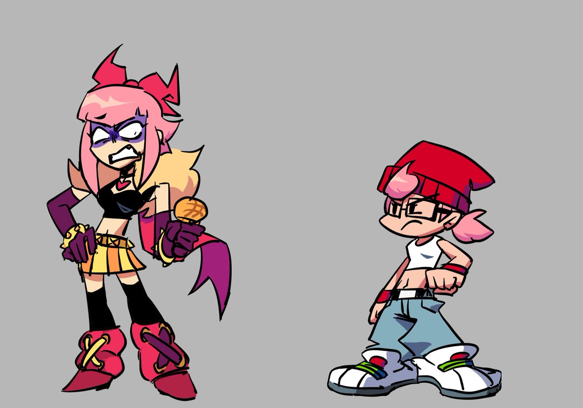 Lo hice por tontera nomás, no le sé a hacer mods 😔 #BrawlStars #FNF #brawlstarsjanet #brawlstarsmelodie