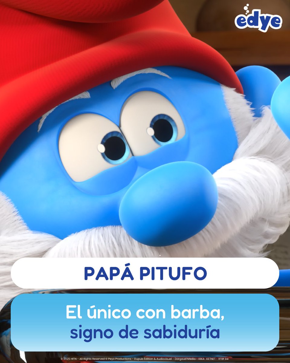 Entre los más conocidos están Papá Pitufo, Pitufina, Fortachón, Gruñón y Filósofo.

¿Cuál es el favorito de tu peque?

#LosPitufos #Edye #TrabajoEnEquipo #ModoAzul #Pitufantástico #AprenderJugando
