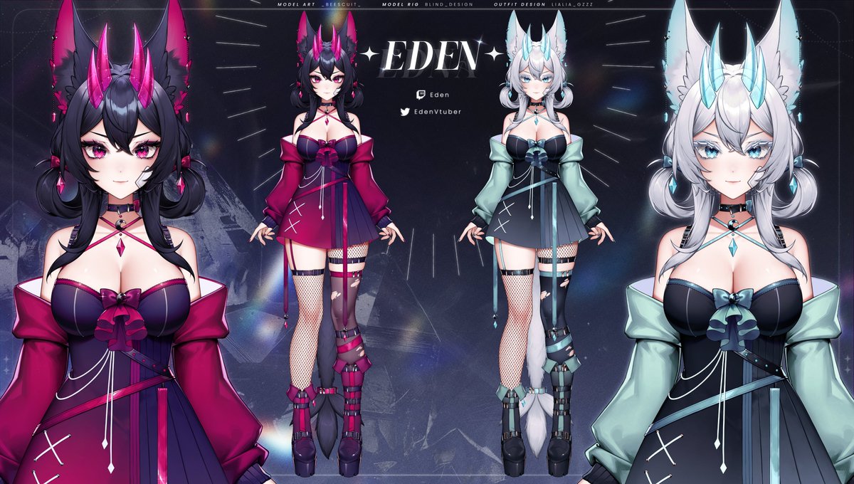 Had the honor to draw Eden's Edna model! 💙