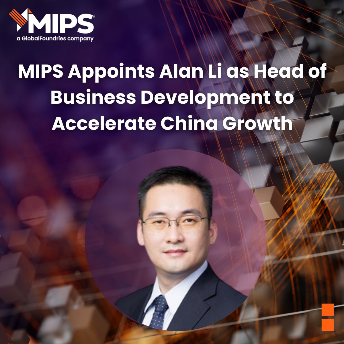 mips_riscv's tweet image. Alan Li has joined MIPS as Head of Business Development for China.

In this role Alan will lead business development across the region, building on his extensive background in automotive, industrial, and communications infrastructure sectors to support MIPS’ mission to advance…