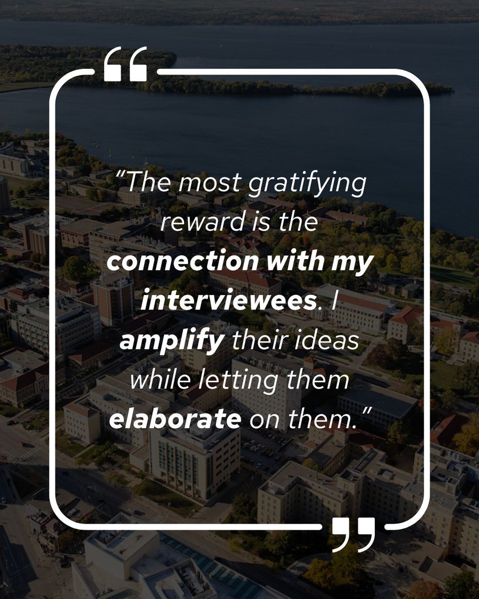 PhD student Elohim Monard's podcast, Conversando de Política, explores how politics, communication and geopolitics intersect across the Americas.🎧
Read our Q&amp;A to learn about the podcast and what he hopes listeners will take away from these conversations. journalism.wisc.edu/news/in-conver…