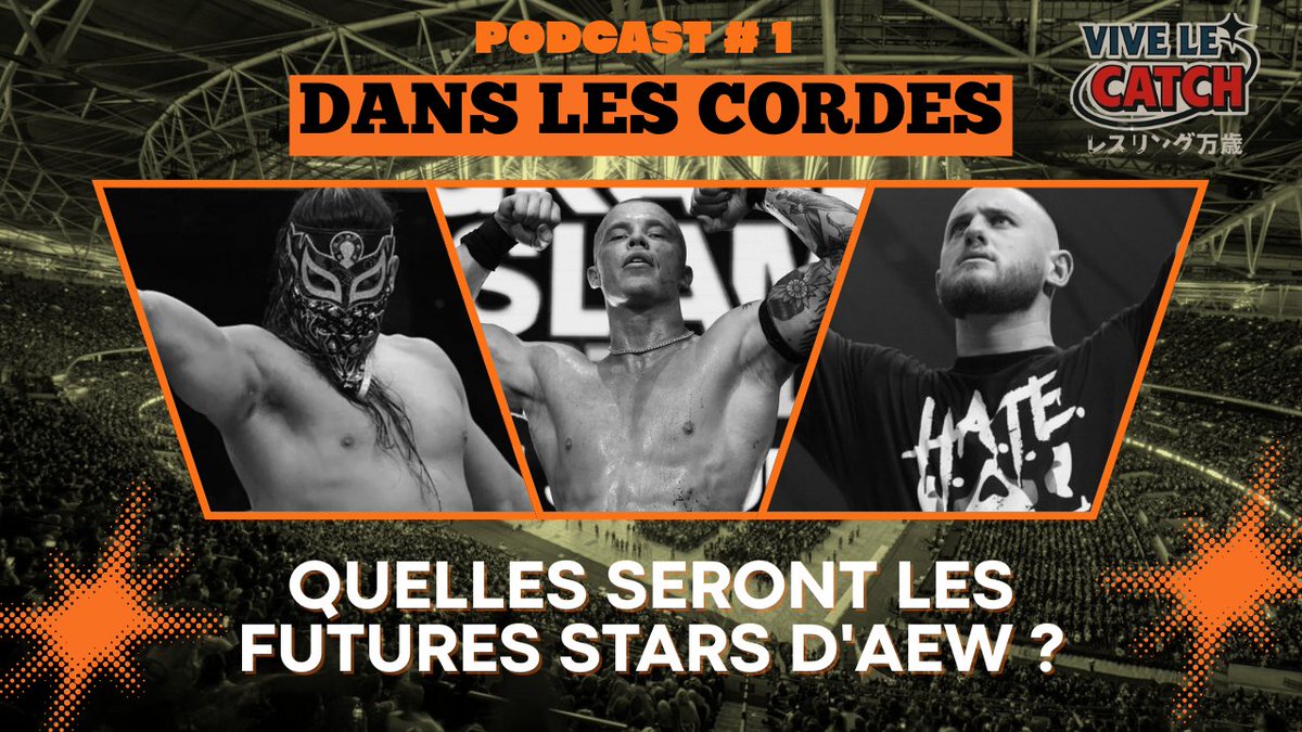 La première vidéo de la chaîne Youtube est maintenant disponible ! 

On parle dans cet épisode, des futures stars masculines de l'AEW. 

N'hésitez pas à aller la voir et à nous dire en commentaire, selon vous, qui est le future de la compagnie ! 

youtu.be/lce7ip-O49k