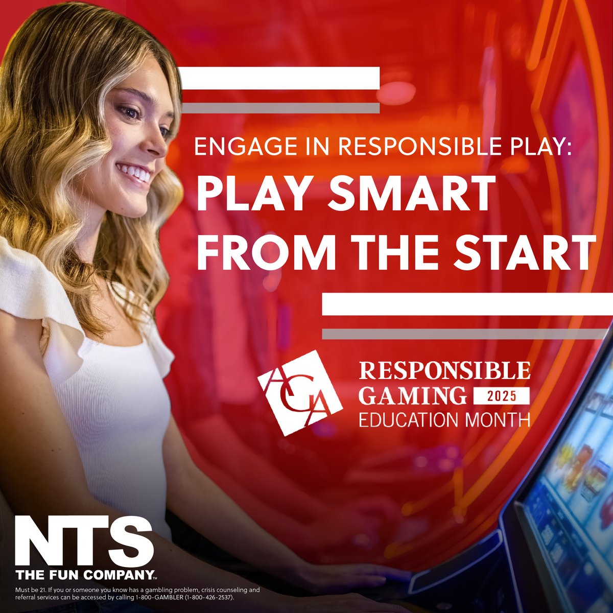 We value our loyal patrons and want to continue to lead the industry by empowering them to play responsibly. It is important for our patrons to always enjoy video gaming. Play Smart from the Start with these easy tips from the American Gaming Association!
- Appropriate mindset
-