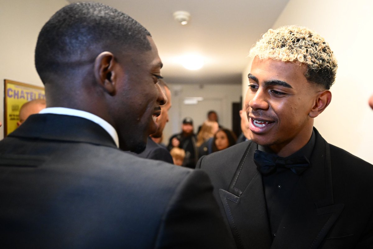 GhouaMeryem's tweet photo. ¿Yamal o Dembélé, quien ganará hoy?
@dembouz @PSG_inside @FCBarcelona @lequipe
@ballondor https://t.co/4w7ZxeraAD