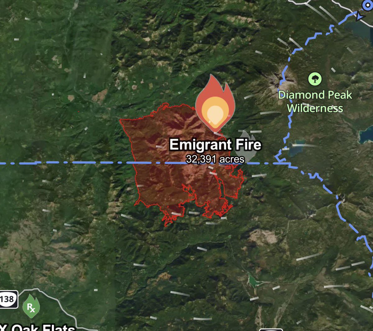 WCTOfficialYT's tweet image. 12 pm advisory | the #Emigrantfire 

Today fire activity has remained low allowing crews to begin soil reduction and suppression repair work around the perimeter on the northeast side crews are continuing to hold and mop up smoldering areas near middle fork Willamette river