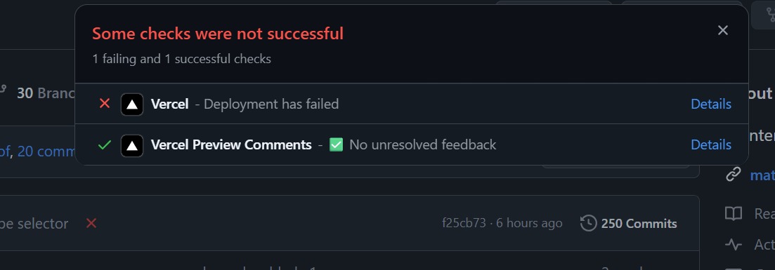 Am I dumb ?

Does anyone else also just push to GitHub and the vercel deployment fails and then fix it or every one runs pnpm build everytime?

That sounds so sick....