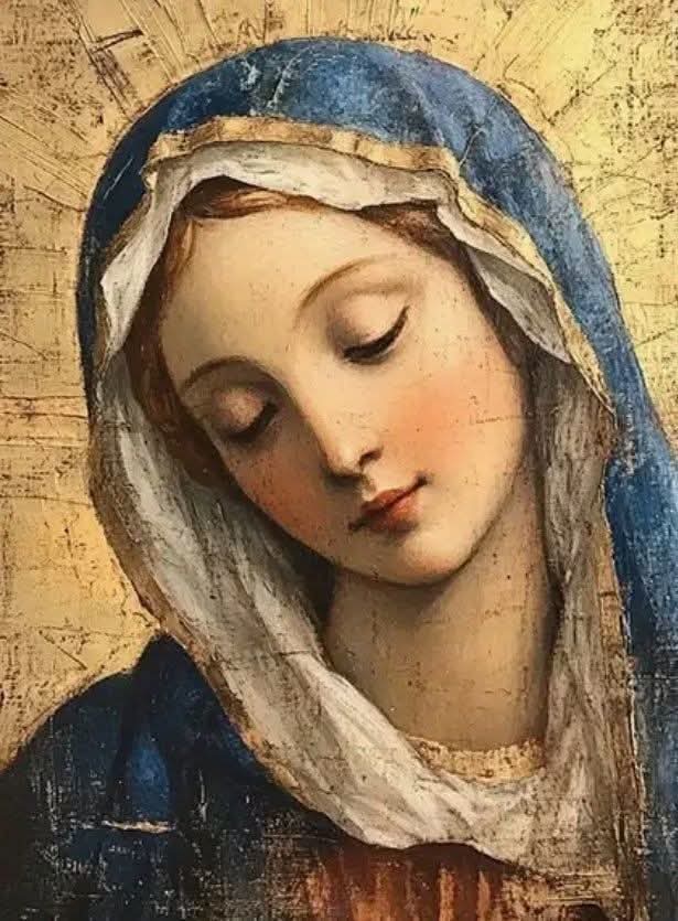 Bendita sea tu pureza
y eternamente lo sea,
pues todo un Dios se recrea
en tan graciosa belleza.

A ti, celestial princesa,
Virgen sagrada María,
te ofrezco desde este día,
alma, vida y corazón.

Mírame con compasión,
no me dejes, Madre mía.

Amén. 🙌