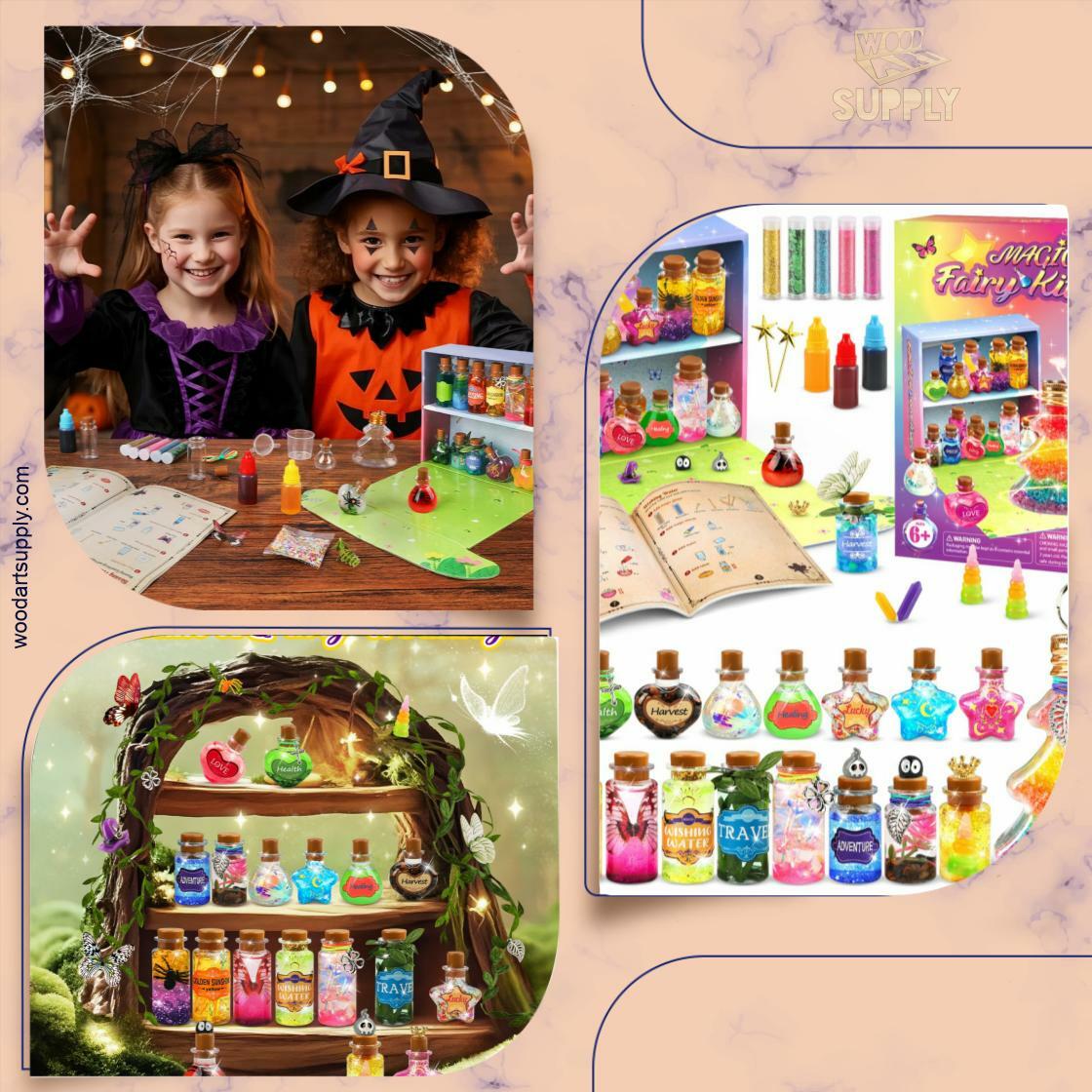 woodartsupply's tweet image. Unlock a world of creativity with our Potion Magic Kit! Perfect for little ones aged 6-12, it&apos;s the ultimate gift for birthday parties and family fun. #artsandcrafts #creativityforkids

Shop Now woodartsupply.com/products/potio…