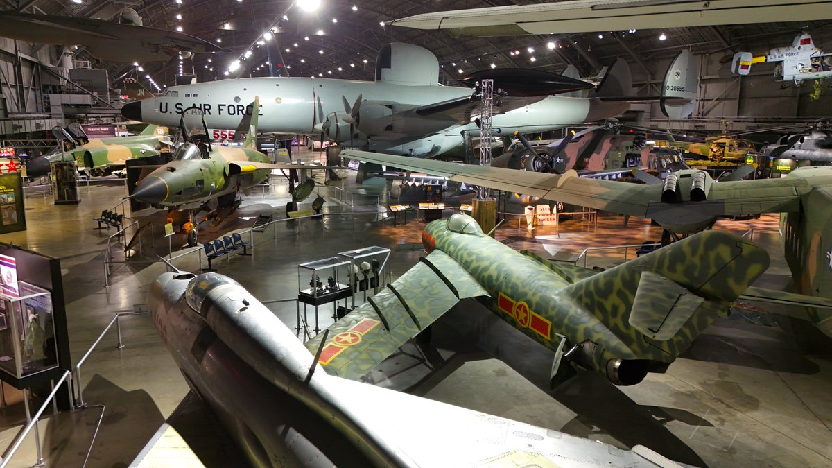 AFmuseum's tweet photo. What's your favorite aircraft from the Vietnam War-era? Feel free to drop your comment or photo below, we'd love to see your favorites! #avgeek #history https://t.co/vodR5NVUgB