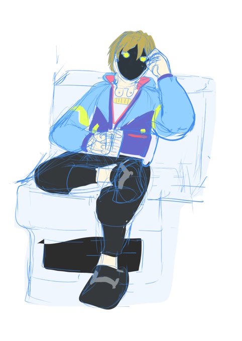 依頼絵描いてますWIP 