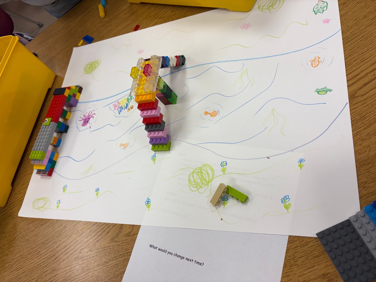 DeKalbCF's tweet image. The DeKalb Central Foundation is proud to support Hawks Soar students with Lego STEM projects at Country Meadow Elementary! In week one, students engineered bridges to span a river, and in week two, they designed Rapunzel’s tower—complete with an escape plan!
#WeAreDeKalb