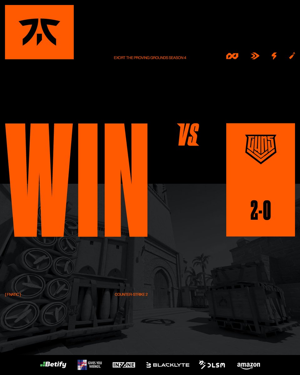 FNATIC CS tweet media