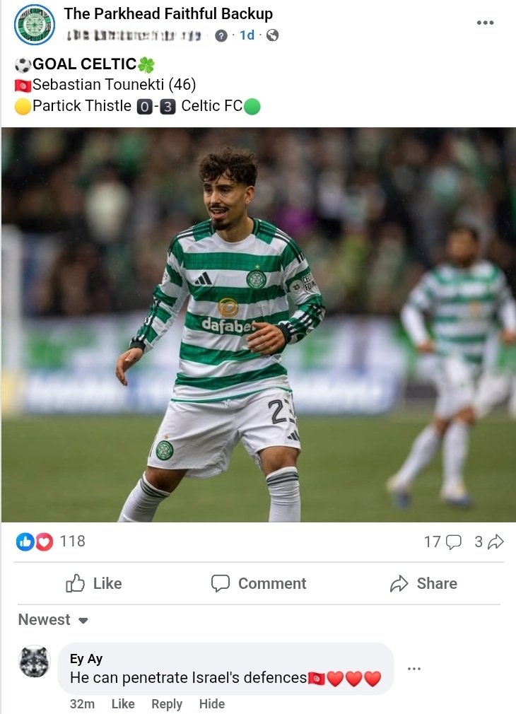 This Tunisian fan's comment on our goal post yesterday has won the internet for today.👏