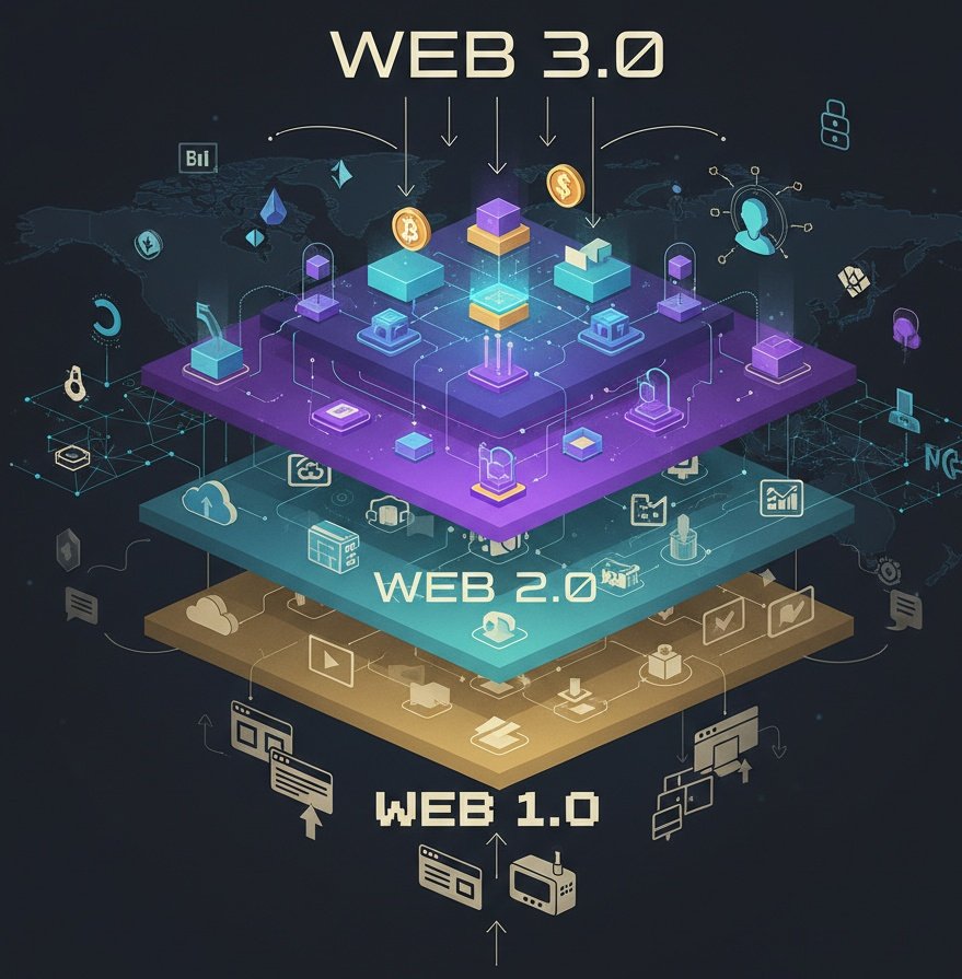 MichelleHStella's tweet photo. Du Web 1.0 au Web 3.0:Une évolution en trois actes
-Web 1.0:L'ère de la lecture.Les sites étaient statiques.Les utilisateurs ne pouvaient que consulter l'information,sans interagir.Celle ci était publiée par une minorité de créateurs détenant des compétences technique specifiques https://t.co/CTPYEFcHWc