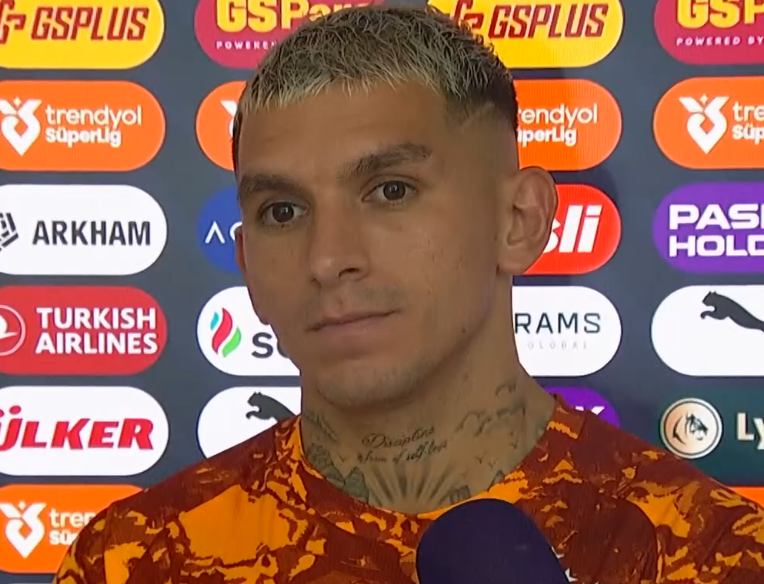 Lucas Torreira: "Gol attığım ve galip geldiğimiz için mutluyum. Takım için gelişmemiz gerektiğini düşünüyorum halen iyi durumda olmadığımızı düşünüyorum."