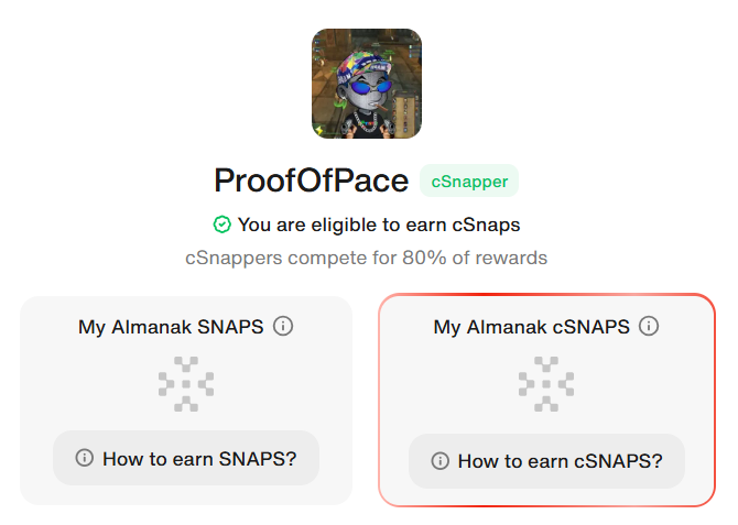 Getting snaps is not as easy as i thought, but, maybe one day, i will have my first one on the @Almanak__ campaign