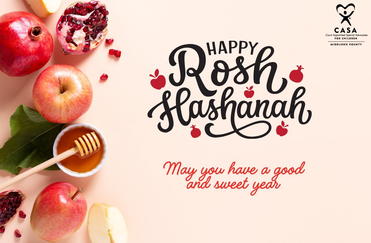 Wishing all who are celebrating, a very Happy Rosh Hashanah from CASA of Middlesex County!