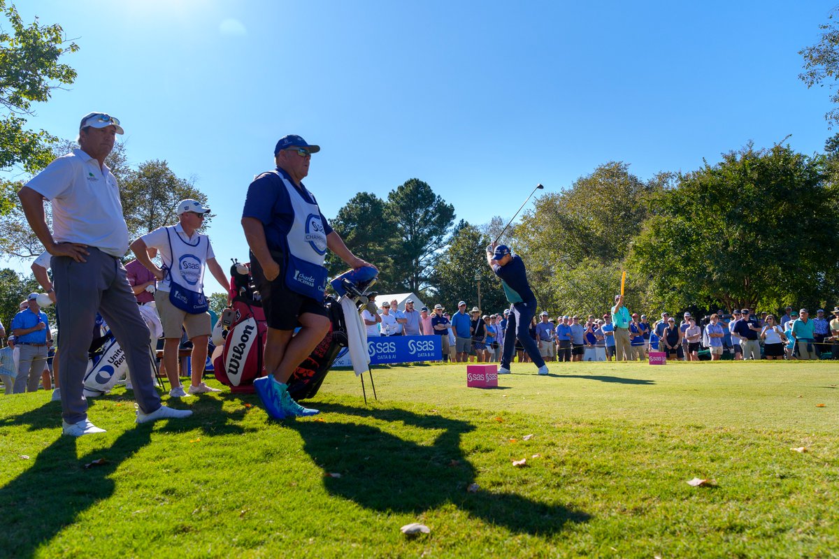 SASChampionship's tweet image. 🍂 Fall is here, and so is the countdown!
In just TWO weeks, tournament week tees off at Prestonwood Country Club. The leaves are changing, the air is crisp, and the 25th SAS Championship is almost here! ⛳️
@SASsoftware | @caryncgov
