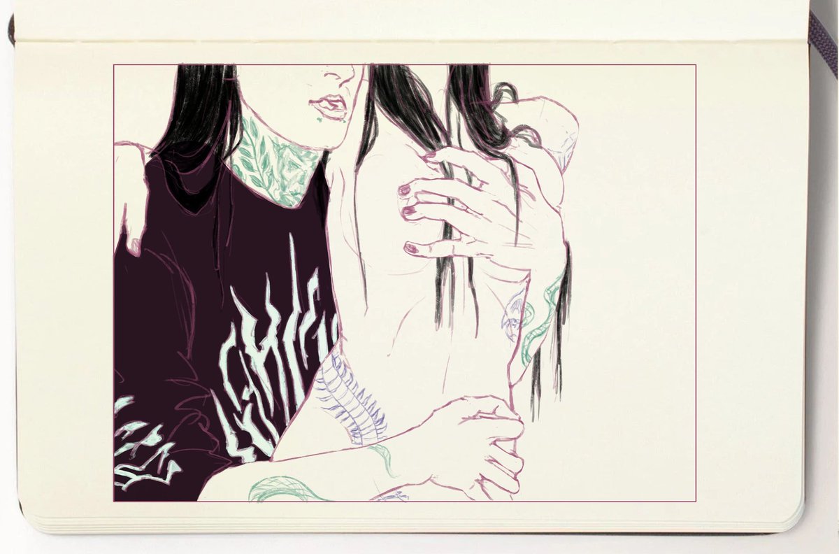 Not a lot of time lately to make more finished artwork, but still sketching and experimenting