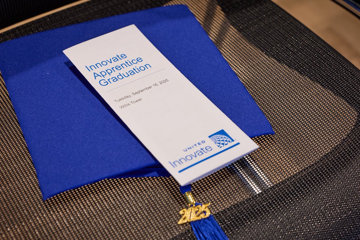 By the numbers: 2,790+ hours of related tech instruction completed by <a href="/united/">United Airlines</a>’s recent INNOVATE technology #apprentices. Equivalent to scaling Everest 🗻 60 times! 

Honored to speak to these #FutureTechLeaders last week during their graduation ceremony.