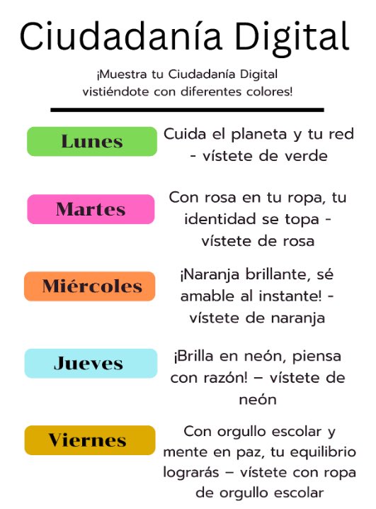 TISDWIS's tweet image. Digital Citizenship week is next week, Sept. 29 - Oct. 3!