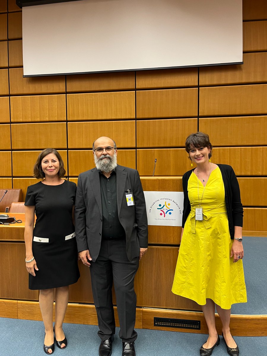 UN_VIC_Disabil's tweet photo. Staff from all UN organizations in Vienna attended the event organized by the UN Disability Inclusion Network VIC (@UN_VIC_Disabil). https://t.co/nHR7FgvNJQ