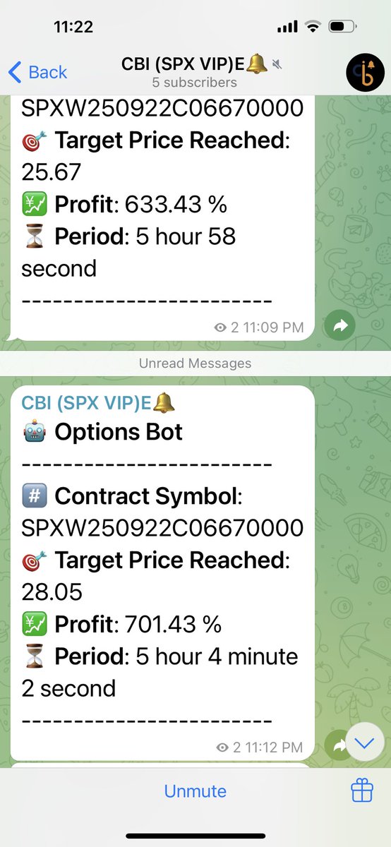 Traderwiz1's tweet image. 🚀Our followers who joined Monday’s #SPX options recommendation scored an incredible +700% profit in just 5 hours!

✅ Total portfolio gains in September have already crossed +10% … and the winning streak continues 👌

📲 Don’t miss the next opportunities ➡️ Join our free…