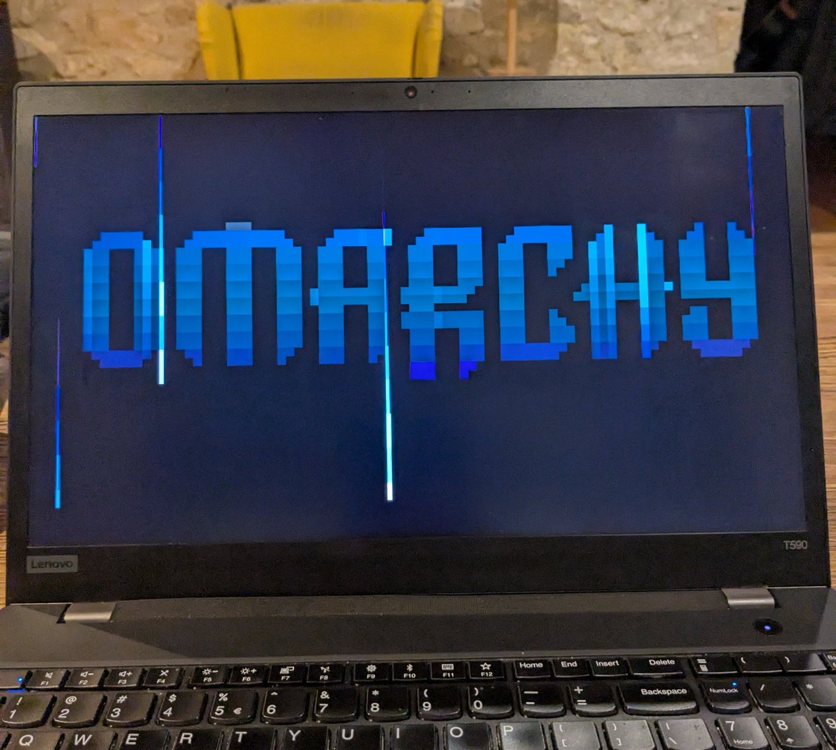 After a couple of years on Mac, I'm finally back to Linux thanks to <a href="/dhh/">DHH</a> !

Omarchy's interface is very nice and fast, and keyboard navigation is very efficient. 
It's both a pleasure and a productivity booster.

Before my Mac experience I had spent 15 years on Ubuntu, Fedora,