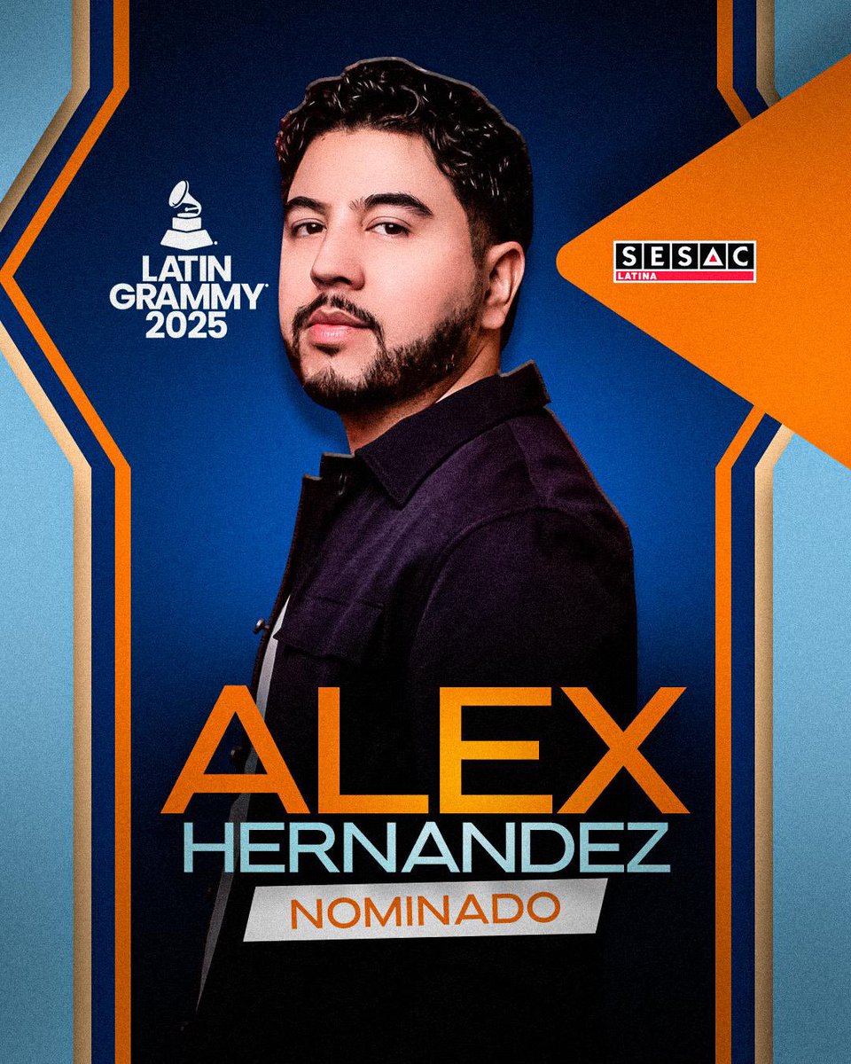 Felicidad a todos nuestros nominados a los <a href="/LatinGRAMMYs/">The Latin Recording Academy / Latin GRAMMYs</a> 👏🏻👏🏻 
<a href="/LarryColl/">Larry Coll</a> <a href="/luciano_luna_/">LUCIANO LUNA</a> <a href="/FVindver/">Federico Vindver</a> #alexHernandezmusic