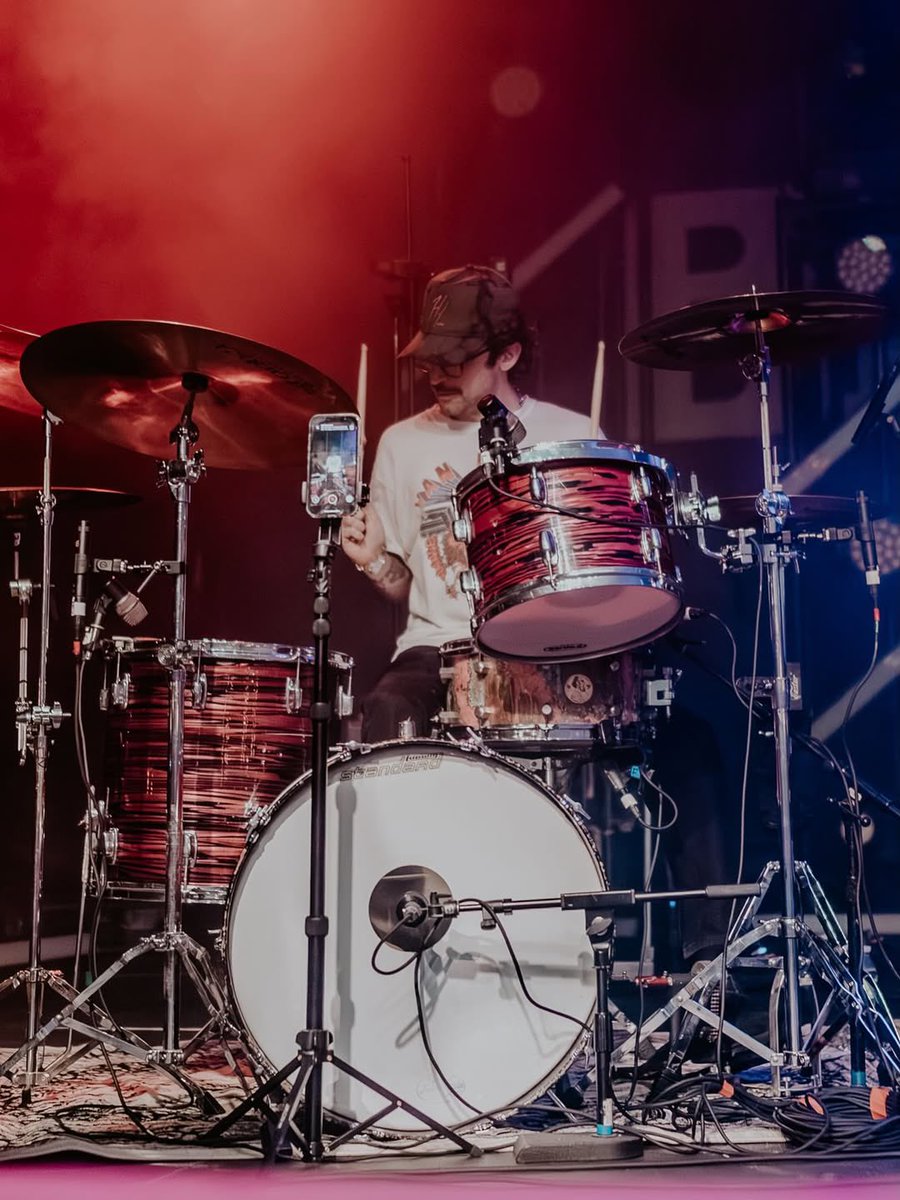 john &amp; his band on stage in charlotte last night!
📸: allyrosecreative on instagram
(1/4)