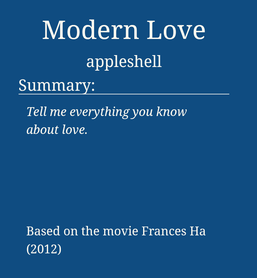 _appleshell's tweet image. archiveofourown.org/works/69796631