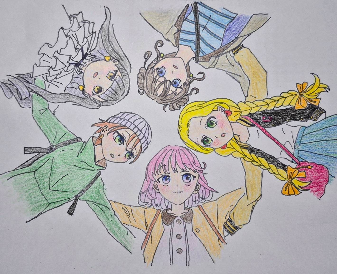 m*a様 手描きイラスト◆ファンアート【政宗様ハピバ！】 work】 今年も 辻彩花さま @ayaka_tsuzi の生誕Tシャツの