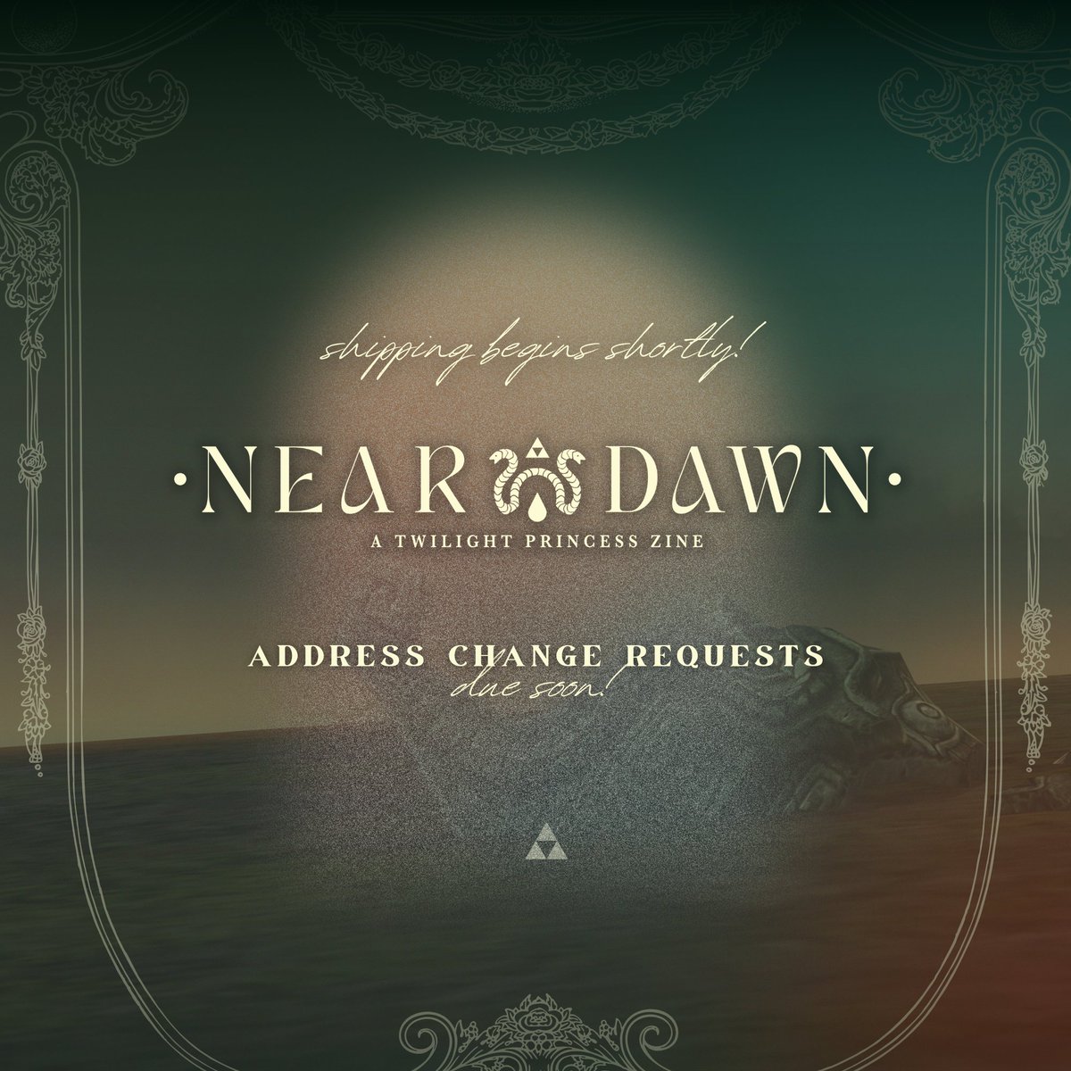 🔔 Address Change Requests! 🔔

If you have not already done so through email, please fill out the address change request form below to update your shipping address! 📧

‼️After October 6, 2025 @ 11:59 PM PST, we will officially begin our shipping period!

docs.google.com/forms/d/e/1FAI…