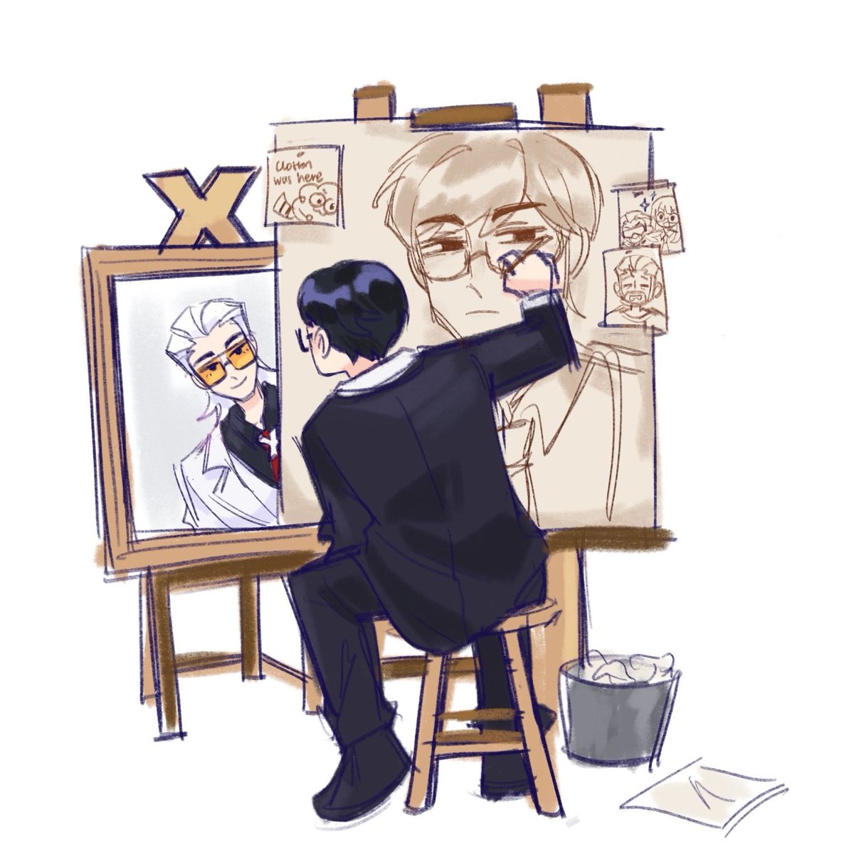 Chiatton_'s tweet photo. Self portrait with X https://t.co/lqGVkDm2xN