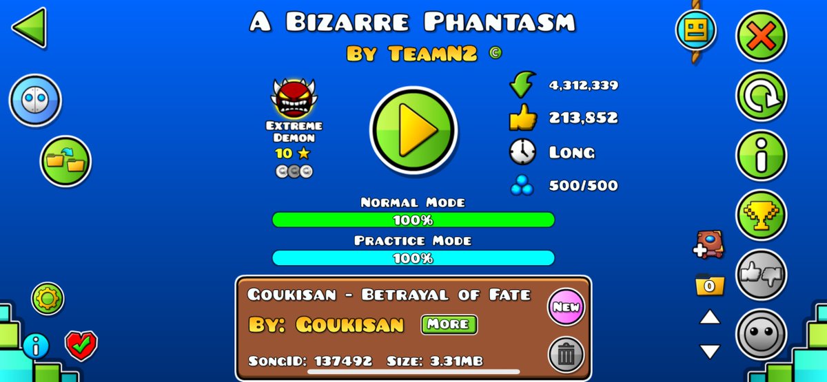 Rashed_Gd's tweet image. Oh ye I beat ABP a couple of days ago, my 4th Extreme Demon and 2nd hardest. Very fun level