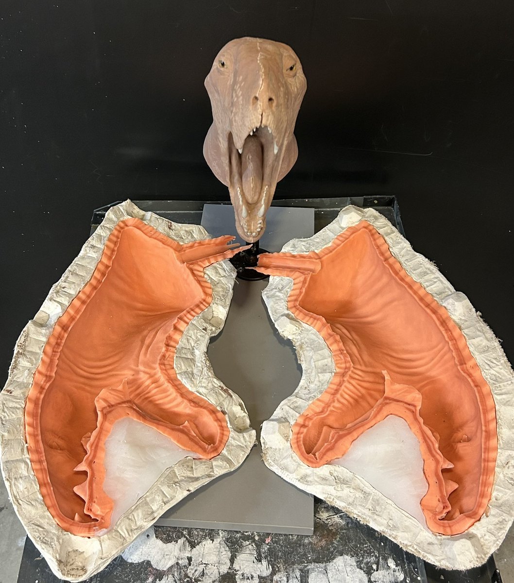 TylerKeillor's tweet image. Did anyone see my new Cyonosaurus #paleoart in the wild at #riotfest over the weekend? Check out some threads about how I made the model for Arjan Mann from @FieldMuseum over at my blue sky