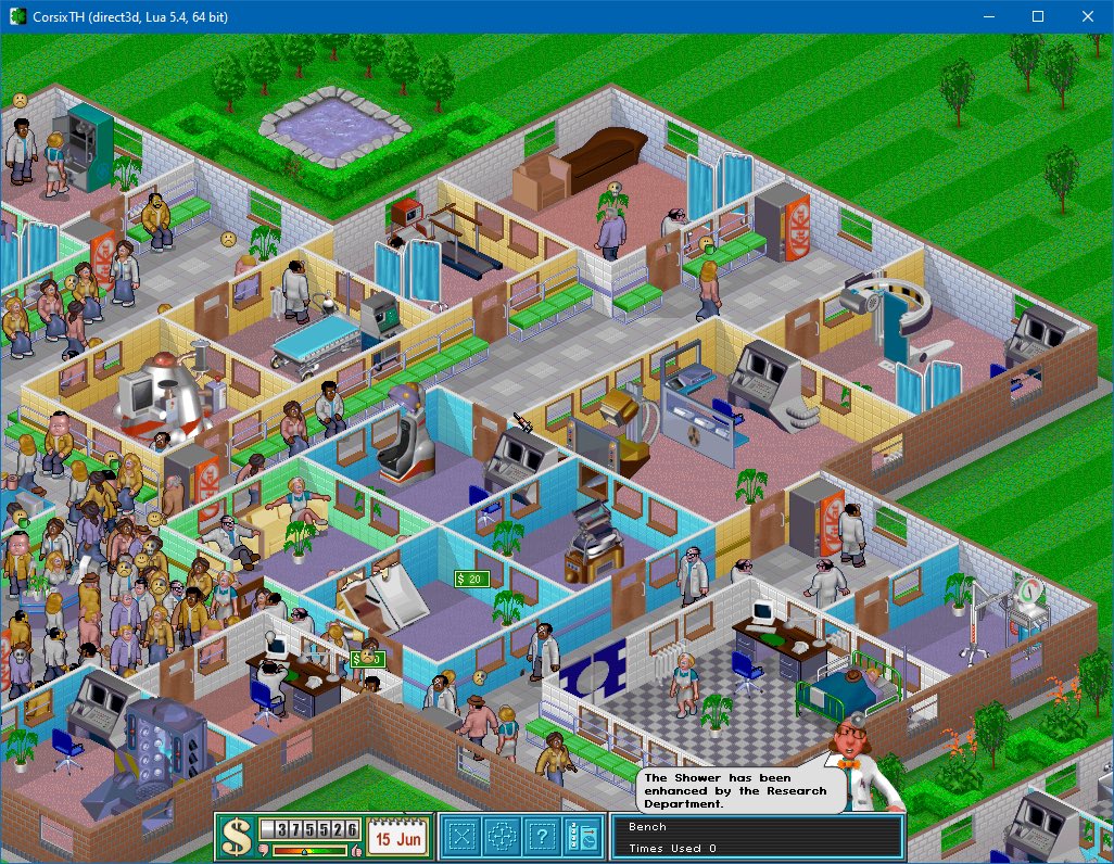 JahjiBrains's tweet photo. Did you ever played this game? #themehospital If no you are probably younger than I am 🤣💓🪻 BUT I will play this game soon #gamergirl #vtuber #envtuber https://t.co/Ldi036bFcR