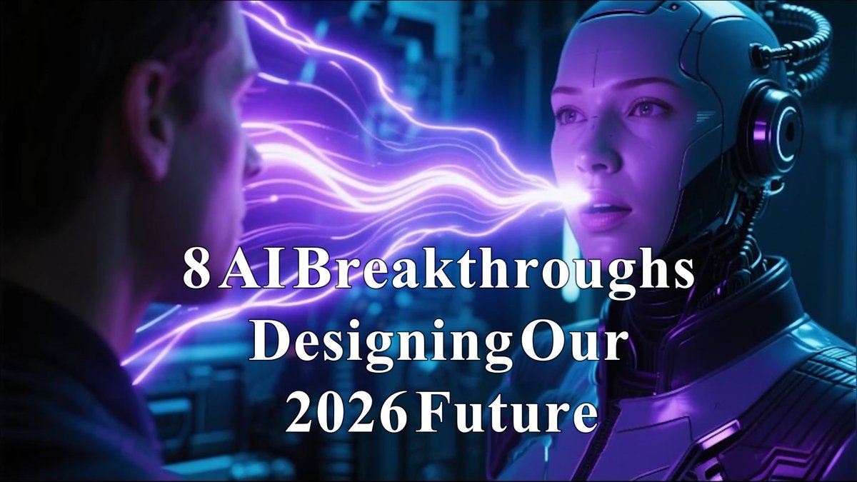 AliKhiabanian's tweet image. One of my best videos
#2026
8 AI Breakthroughs Designing Our 2026 Future youtu.be/nPWE7FHA-Bs?si… via #ai #future #futuredesign