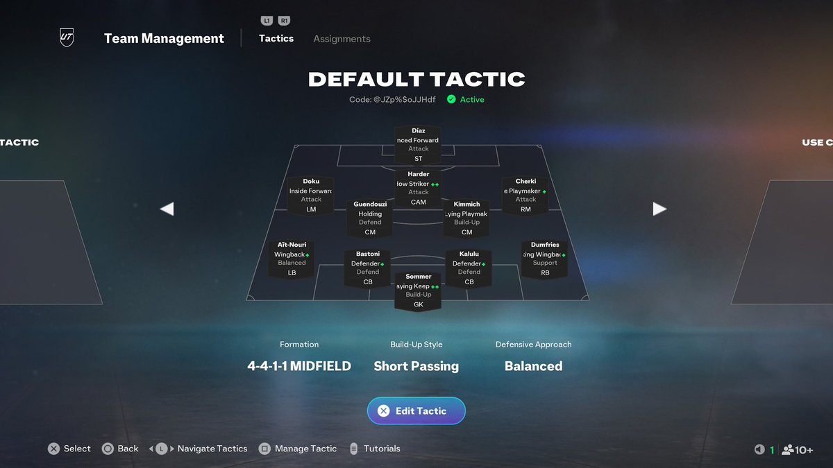 wilson4x_'s tweet image. MY BEST NEW 4-4-1-1 TACTIC: 
☑️10 GAMES UNBEATED 
☑️WORKS IN ANY GAMEMODE 
☑️EASY TO USE 

CODE: RJr7g36bbZPT