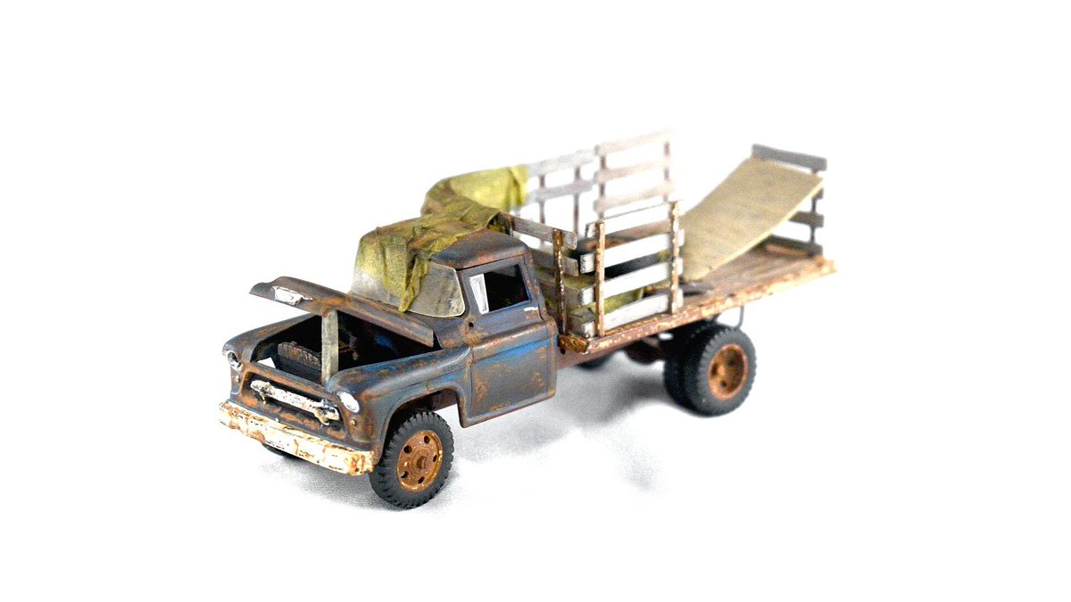 Hobbylinc's tweet image. Step back in time with a working-class classic! 🚛✨

Check out the detail by hisandhershhq in this build of the Atlantis 1955 Chevrolet 2-Ton Stake Truck. 👇

hobbylinc.com/cgi-bin/member…

#hobbylinc #AtlantisModels #1955chevy #staketruck #classictruck #plasticmodel #plasticmodelkit