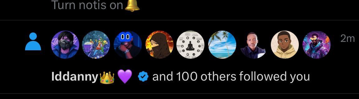 big_sensei1's tweet image. Let's grow our followers.
Follow @web3suga
โญRetweet
โญ Drop your handle
โญ like every comment on this post
โญ Follow everyone who likes your comment
Works like magic
โ ๏ธ don't just break the chain.