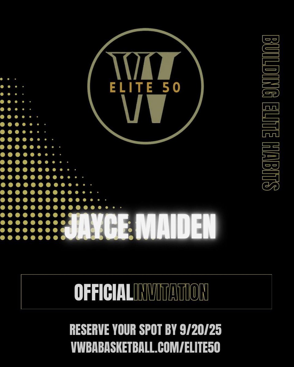 I’m ready to be relentless with the #VWBAElite50 presented by <a href="/VWBA_events/">VWBA Events</a> #cleaner