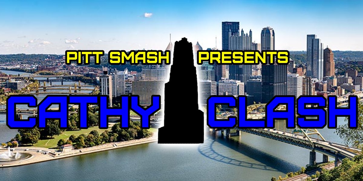 Smash Bros Club at Pitt is proud to announce our first open event of the semester!

Pitt Smash Presents: Cathy Clash!

- November 8th
- Gardner Steel Convention Center, University of Pittsburgh
- Smash Ultimate &amp; Rivals 2
-PAUCC Qualifier

start.gg/cathy