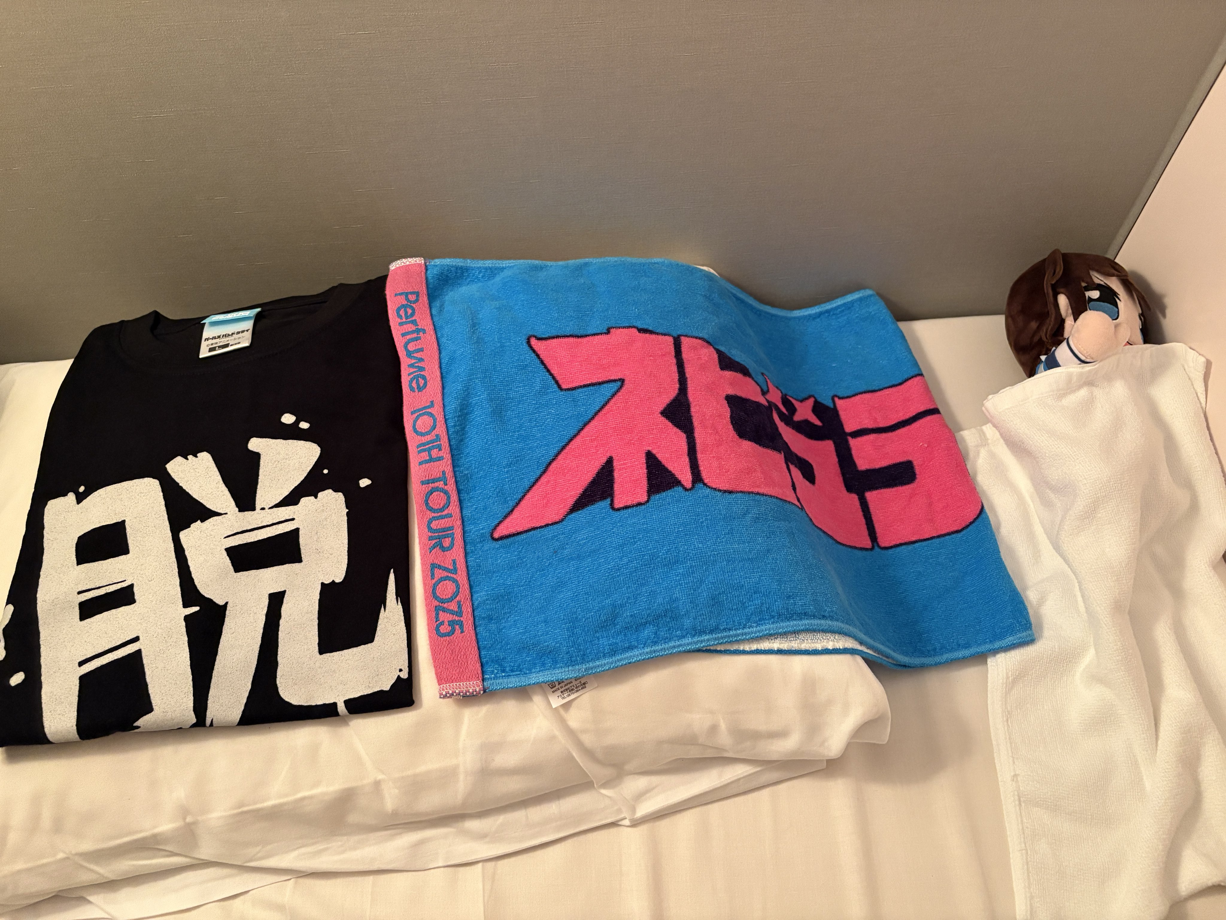 りぃページ　虹羽みに　武道館Tシャツタオルセット iLiFE! 武道館 ONELiFE!くじ A賞 虹羽みに 実写Tシャツ含む5点