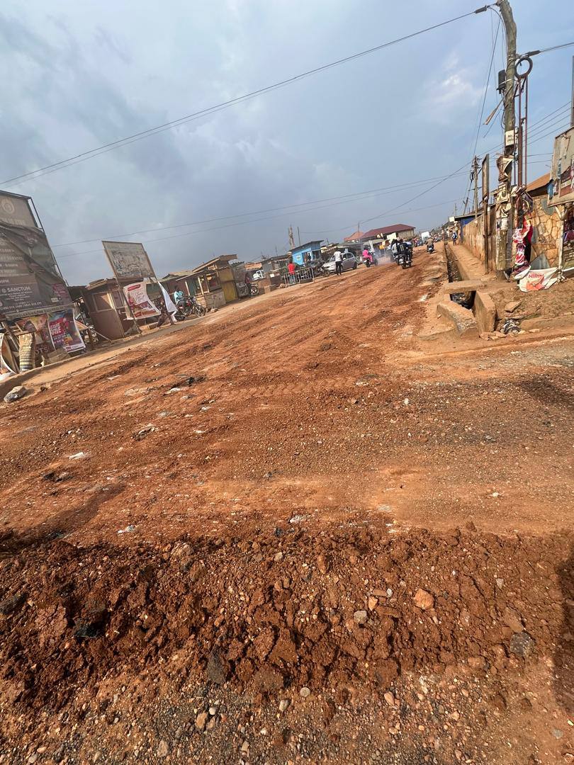 SenatorNorgbey's tweet photo. Reshaping works have commenced on the Ashaiman Lebanon Road (Newtown Junction), as we await the contractor’s full mobilization to the site. This forms part of my commitment to improving road infrastructure across Ashaiman and ensuring our communities have better and safer roads. https://t.co/bTCBW9H2HJ