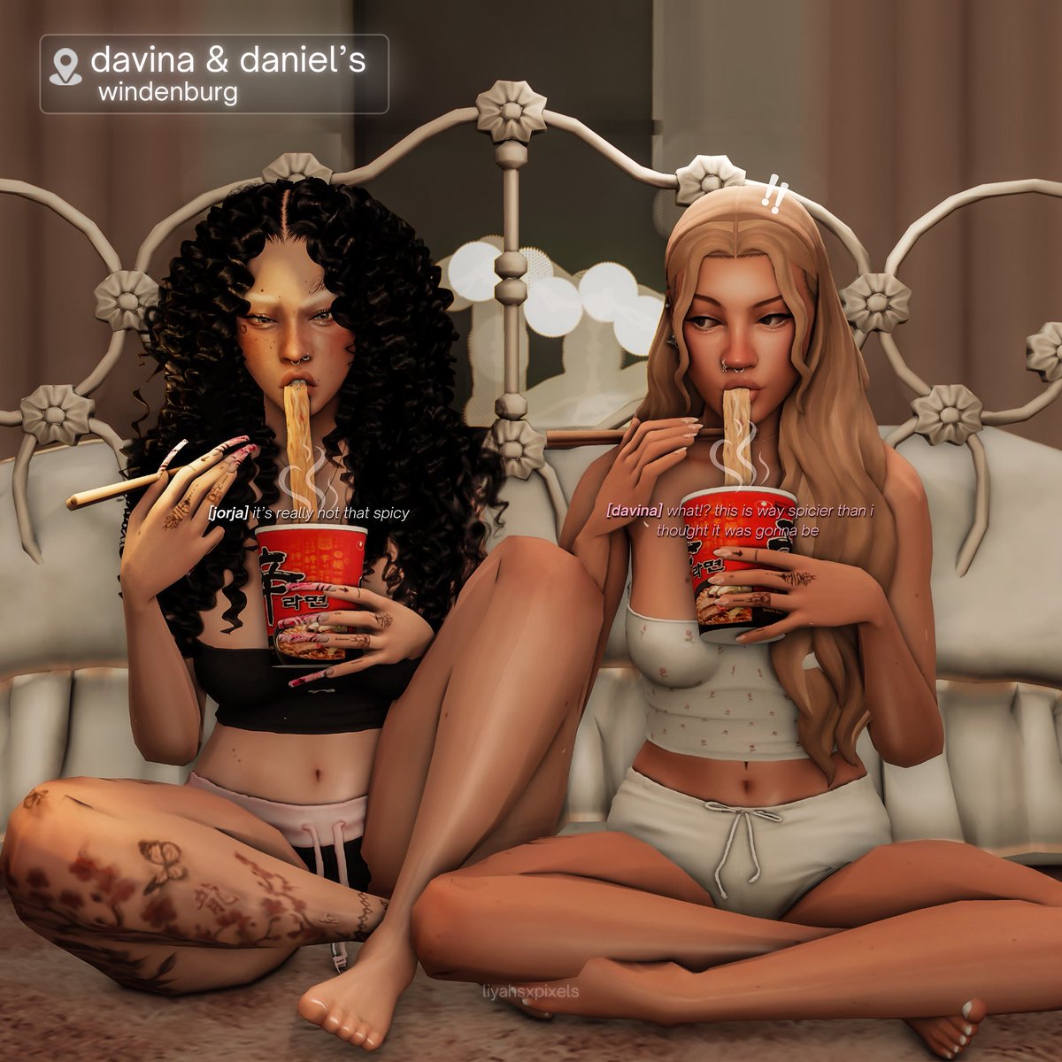 a simple girl’s night <3