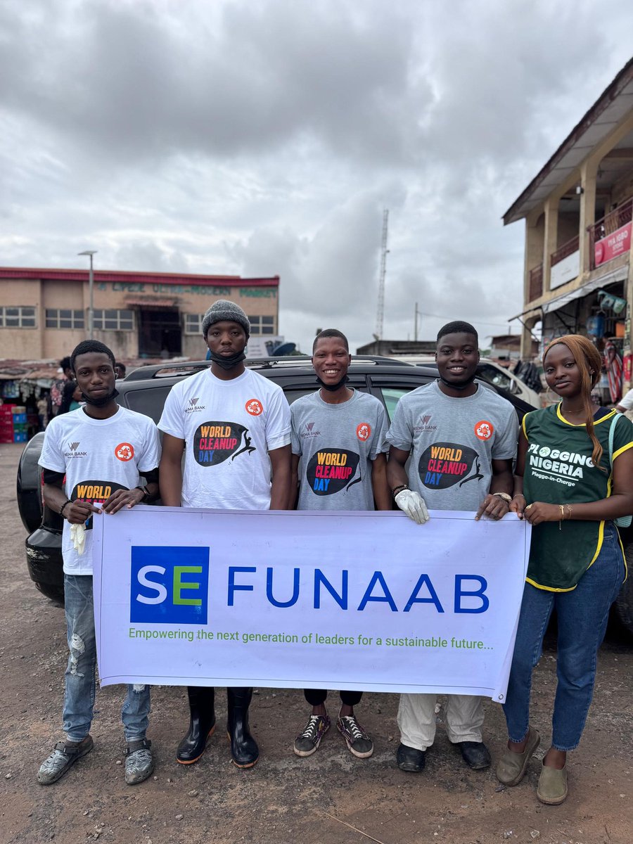 shegzbrown95's tweet image. Shegzbrown was live at kuto market,On world cleanup day 2025 to collect some recyclables with other Environmentalist including @Orangestrategy recycling 
@wemabank
@ploggingnigeria
@sefunaab

Buildings a better future together #sustainableinnovationpath 
#SustainableMobility