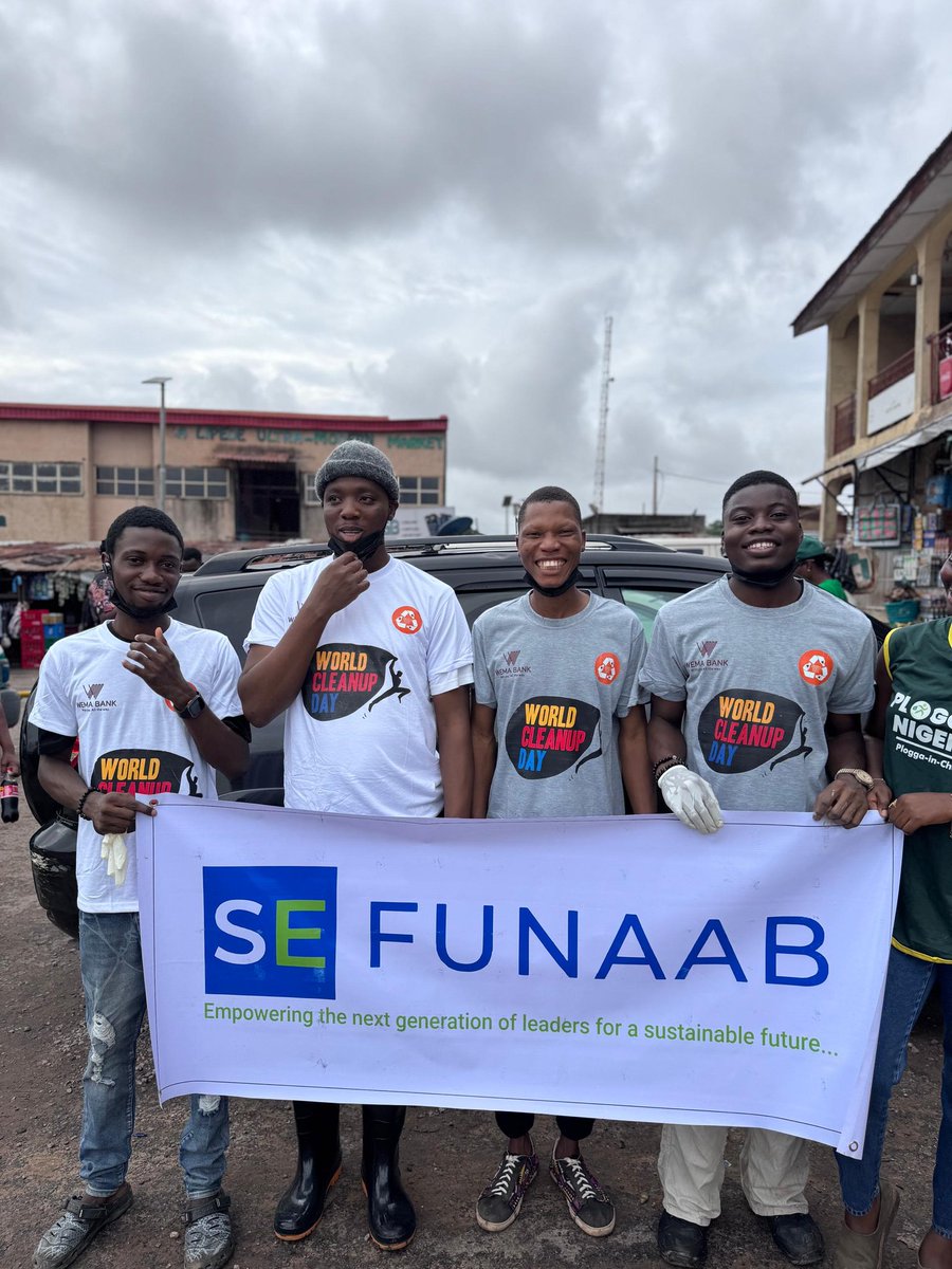 shegzbrown95's tweet image. Shegzbrown was live at kuto market,On world cleanup day 2025 to collect some recyclables with other Environmentalist including @Orangestrategy recycling 
@wemabank
@ploggingnigeria
@sefunaab

Buildings a better future together #sustainableinnovationpath 
#SustainableMobility